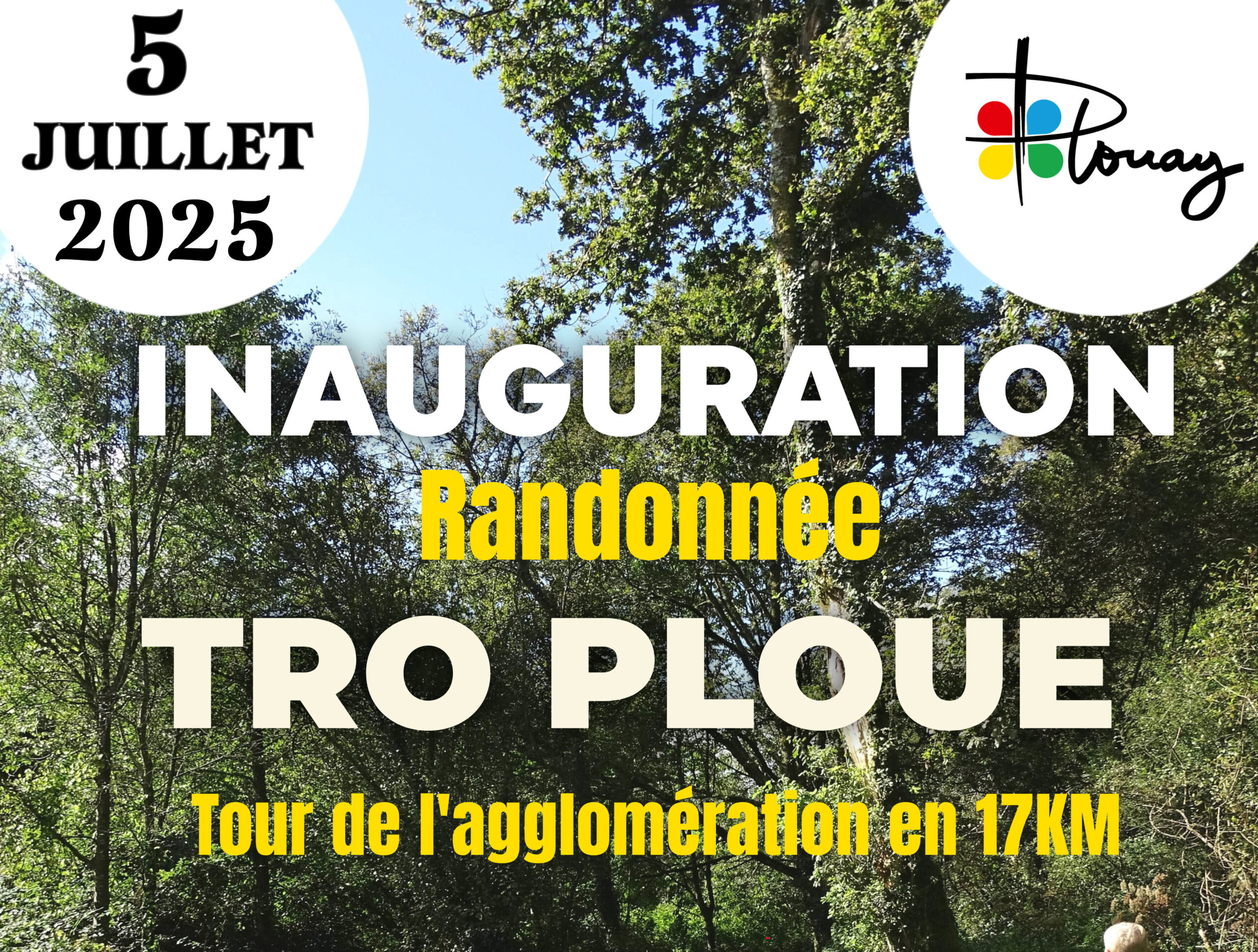 Inauguration Randonnée Tro Ploue (Tour de l’agglomération en 17km)