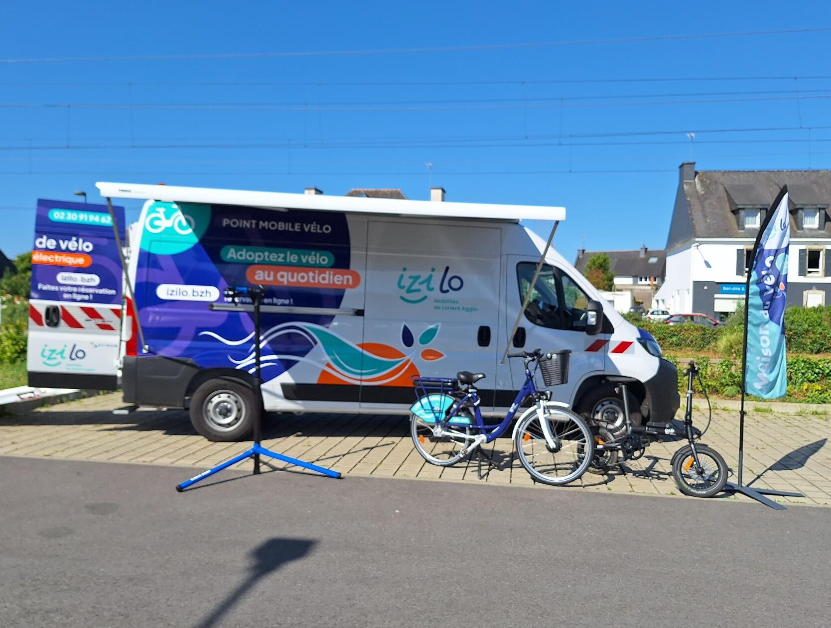 La maison du vélo vient à la rencontre des Plouaysiens
