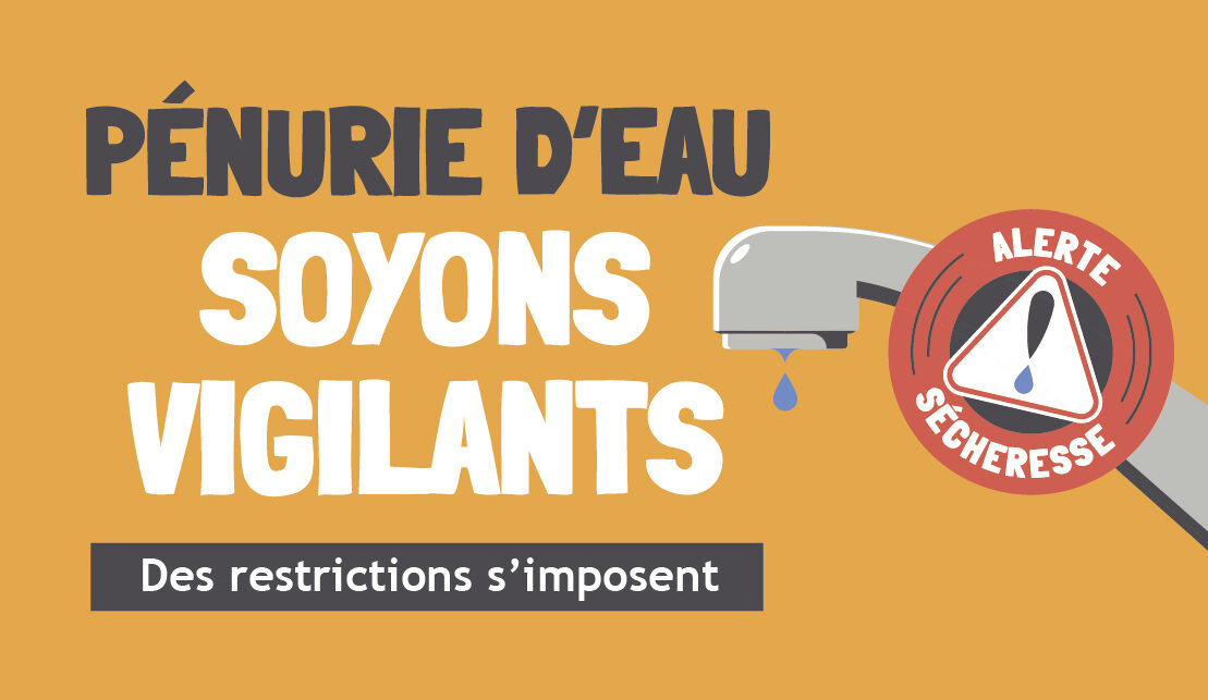 Sécheresse : le territoire de Lorient Agglomération placé en alerte