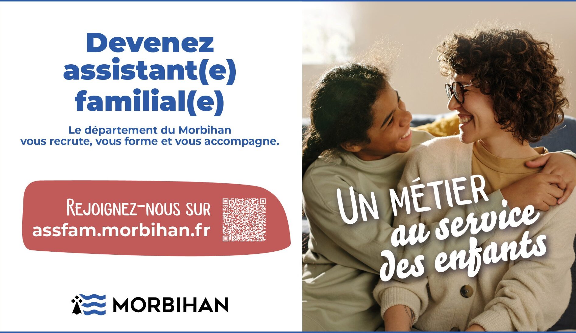 Le département recrute des assistants familiaux