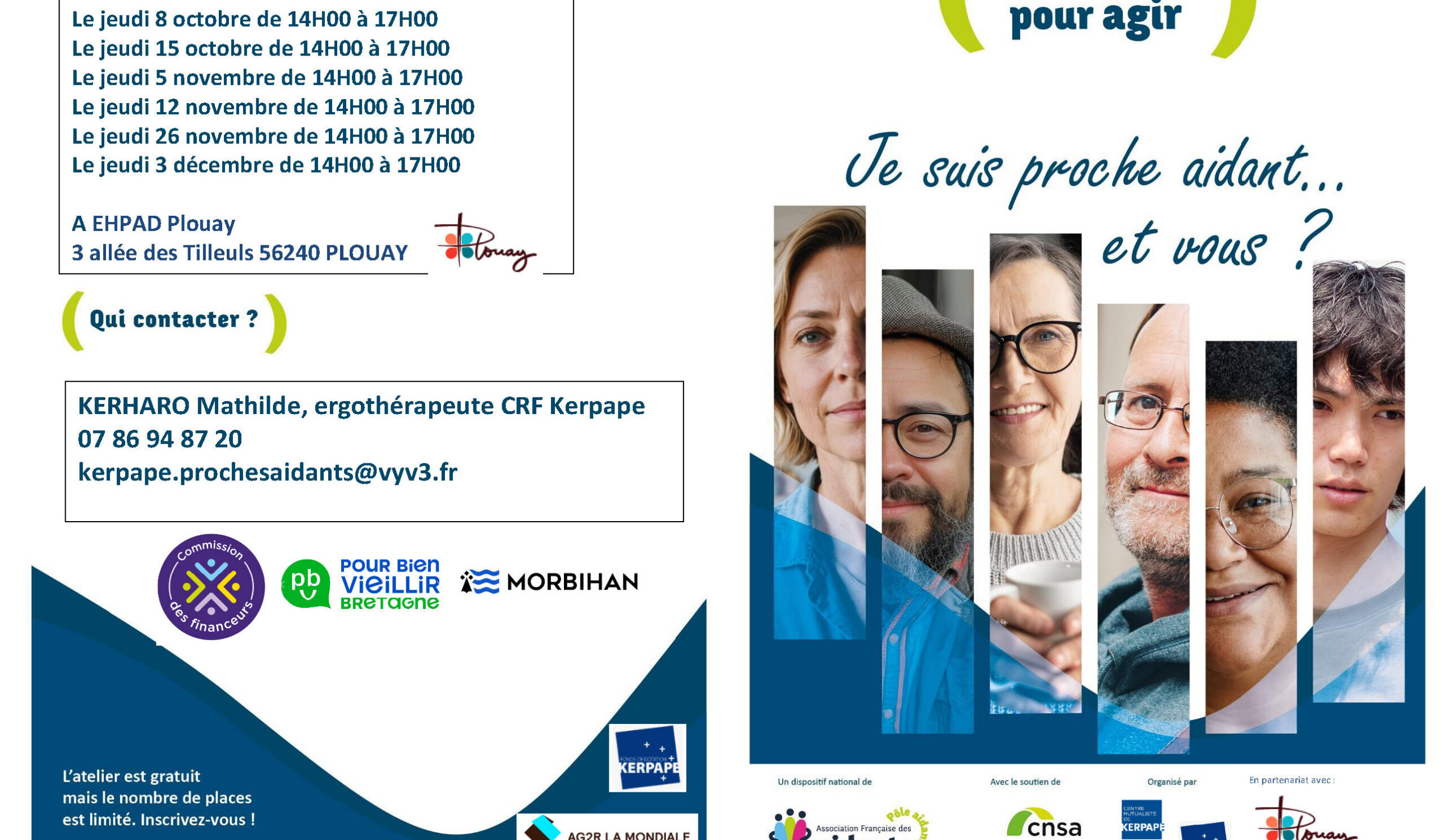 Vous accompagnez un proche au quotidien ? Et vous, qui prend soin de vous ?
