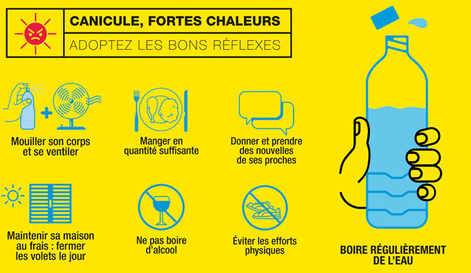 Fortes chaleurs : un espace climatisé à votre disposition