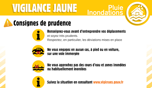 Vigilance météo, jeudi 22 octobre